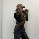 sciarpa  in viscosa calda animalier